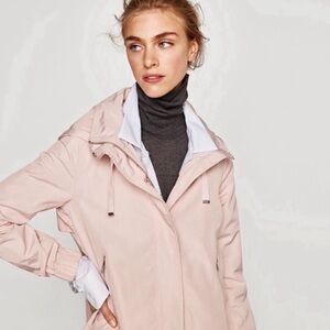 Zara Basics Outerwear Rain Jacket